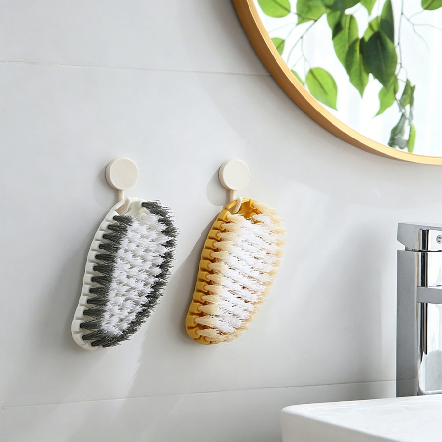 Flexible Scrub Brush for Bathroom, Kitchen & Tile Cleaning