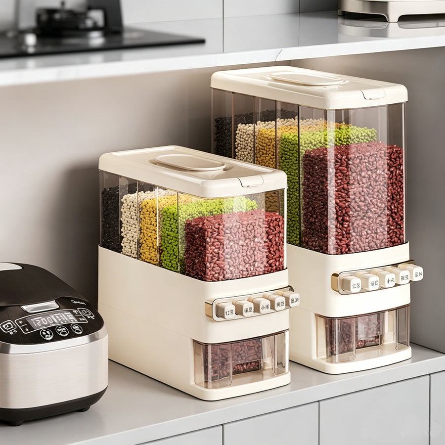 Airtight Grain Storage Dispenser