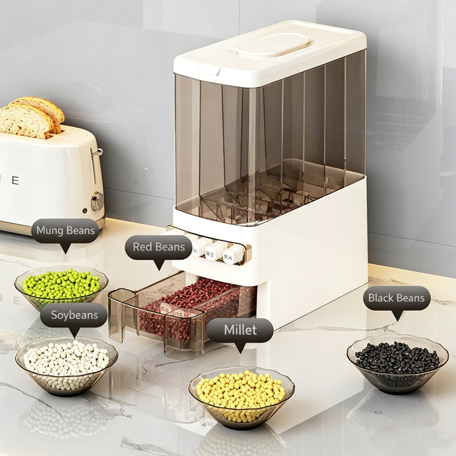 Airtight Grain Storage Dispenser