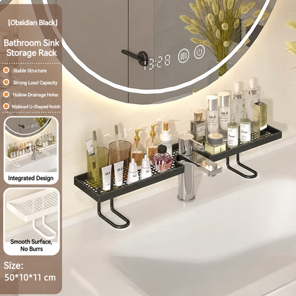 No-Drill Bathroom Sink Organizer Rack