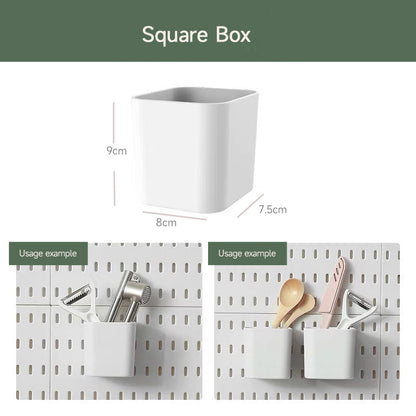 Kitchen Pegboard Storage Wall Organizer