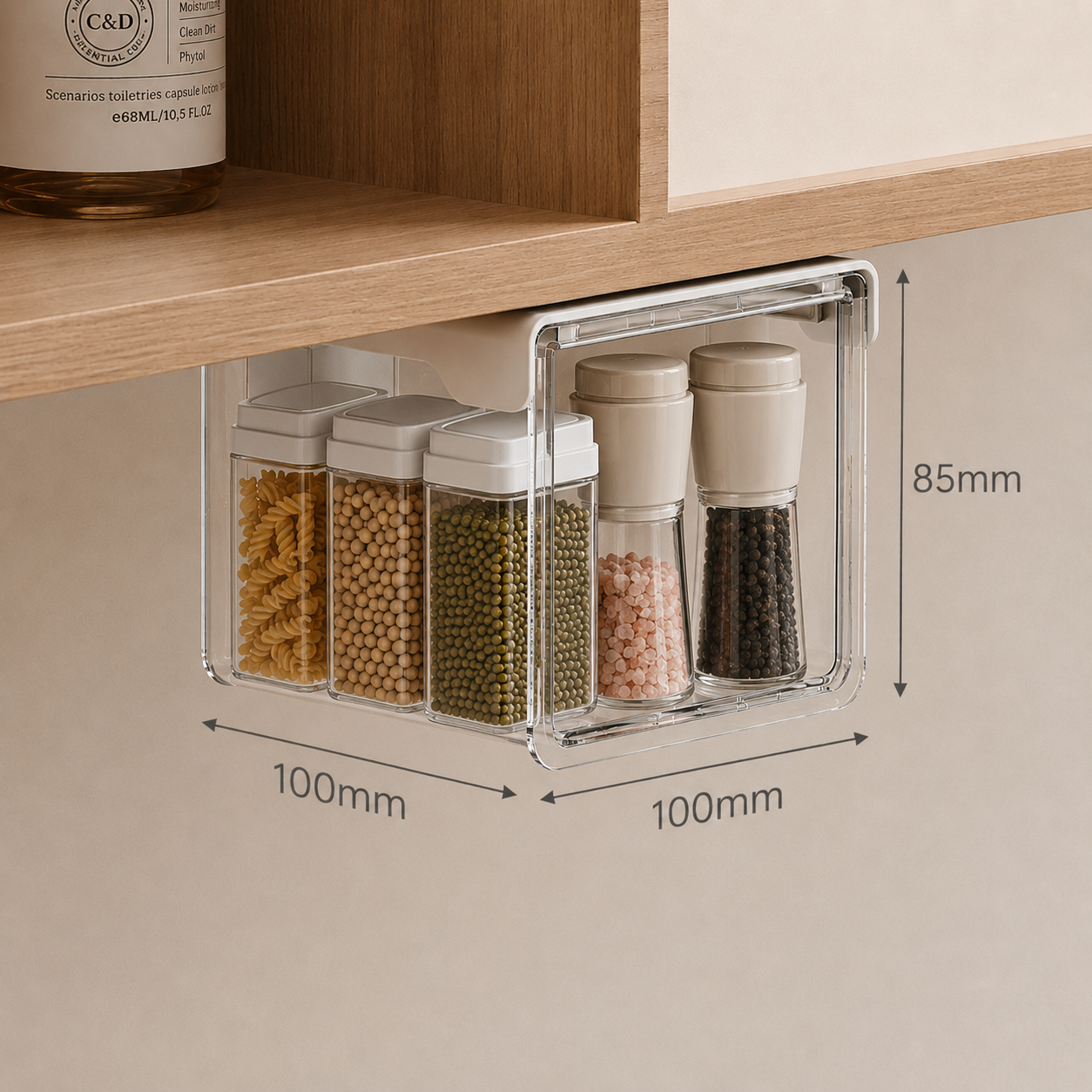 Under-Shelf Kitchen Drawer