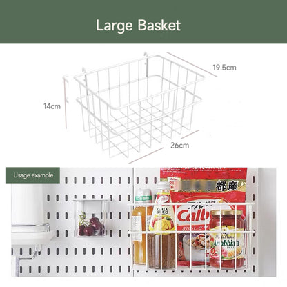 Kitchen Pegboard Storage Wall Organizer