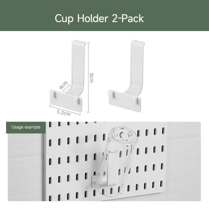 Kitchen Pegboard Storage Wall Organizer