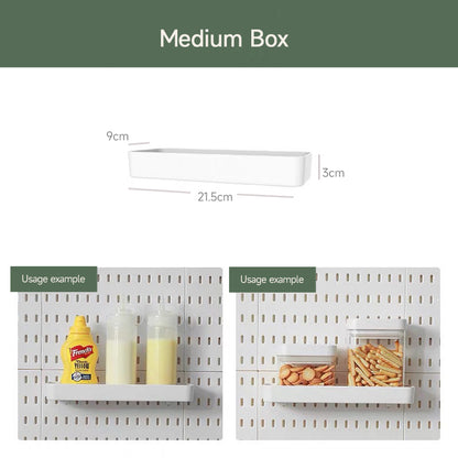 Kitchen Pegboard Storage Wall Organizer