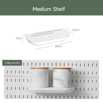 Kitchen Pegboard Storage Wall Organizer