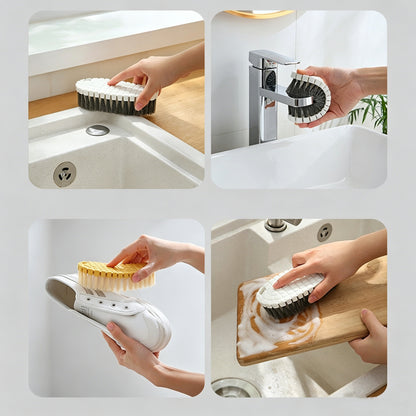 Flexible Scrub Brush for Bathroom, Kitchen & Tile Cleaning