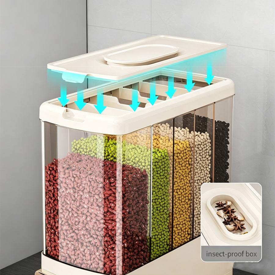 Airtight Grain Storage Dispenser
