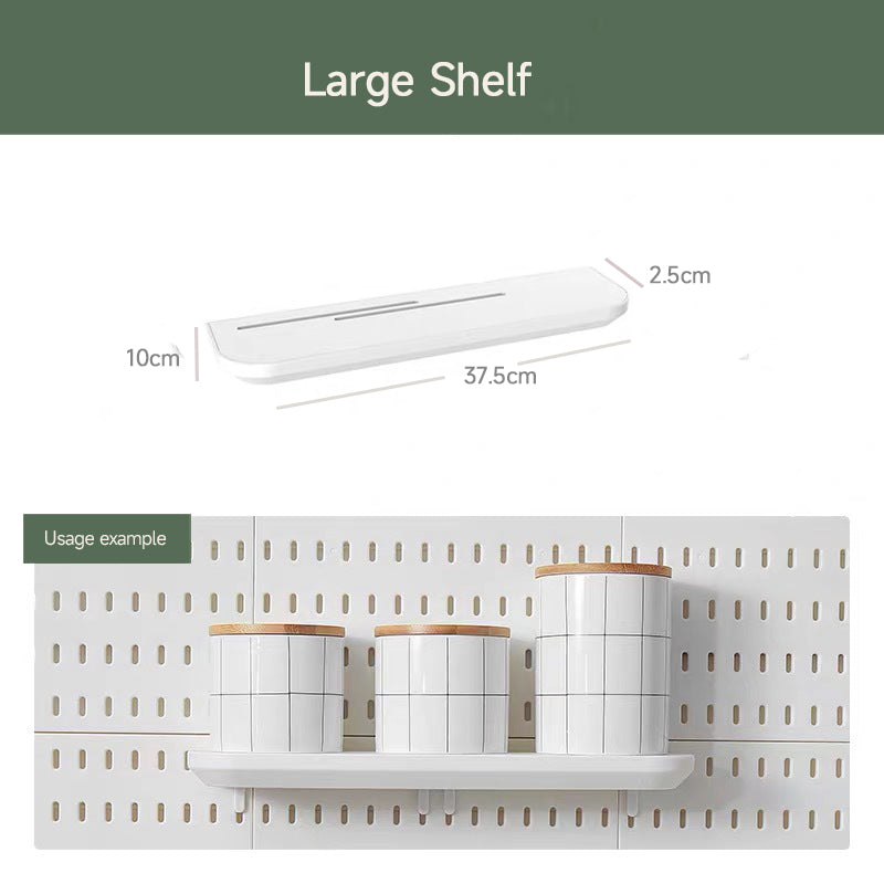 Kitchen Pegboard Storage Wall Organizer