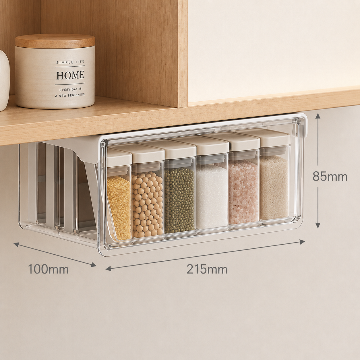 Under-Shelf Kitchen Drawer