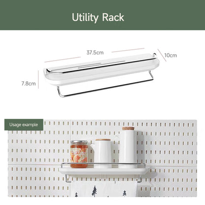 Kitchen Pegboard Storage Wall Organizer