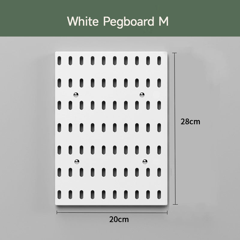 Kitchen Pegboard Storage Wall Organizer
