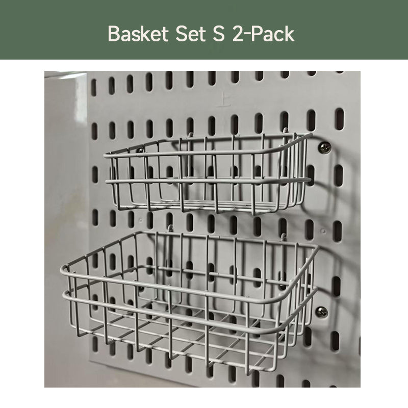 Kitchen Pegboard Storage Wall Organizer