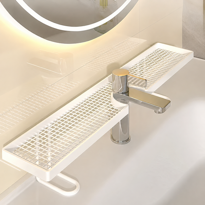 No-Drill Bathroom Sink Organizer Rack