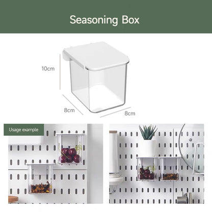 Kitchen Pegboard Storage Wall Organizer
