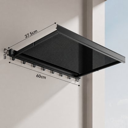 No-Drill Foldable Drying Rack
