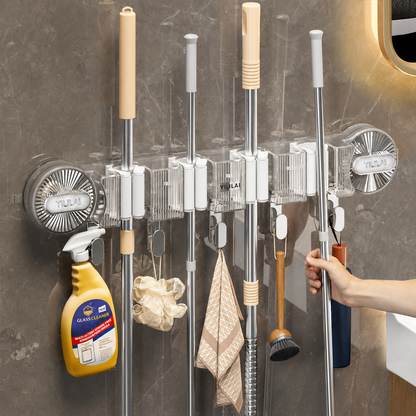 Vacuum Mop & Broom Holder