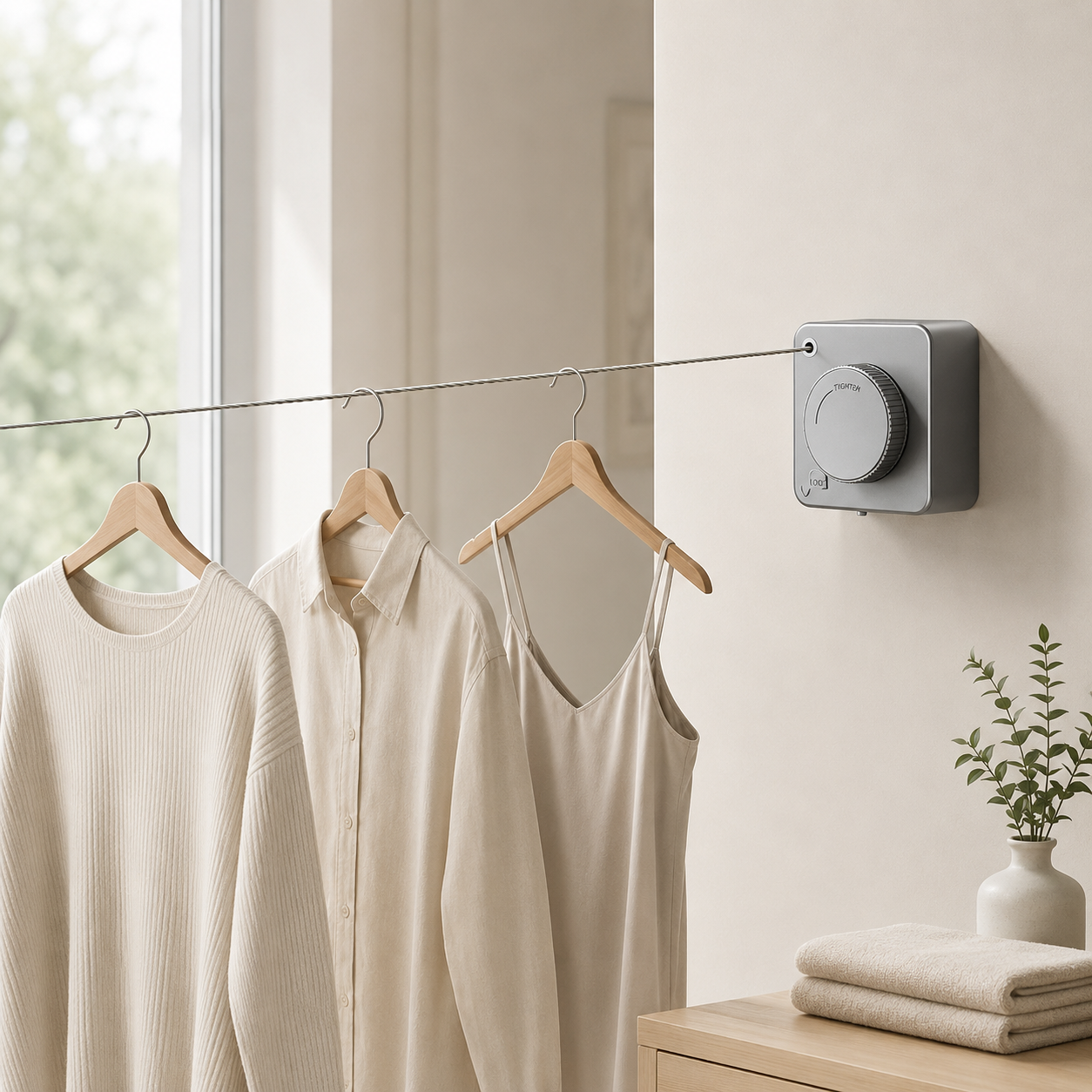 HideAway Retractable Drying Line