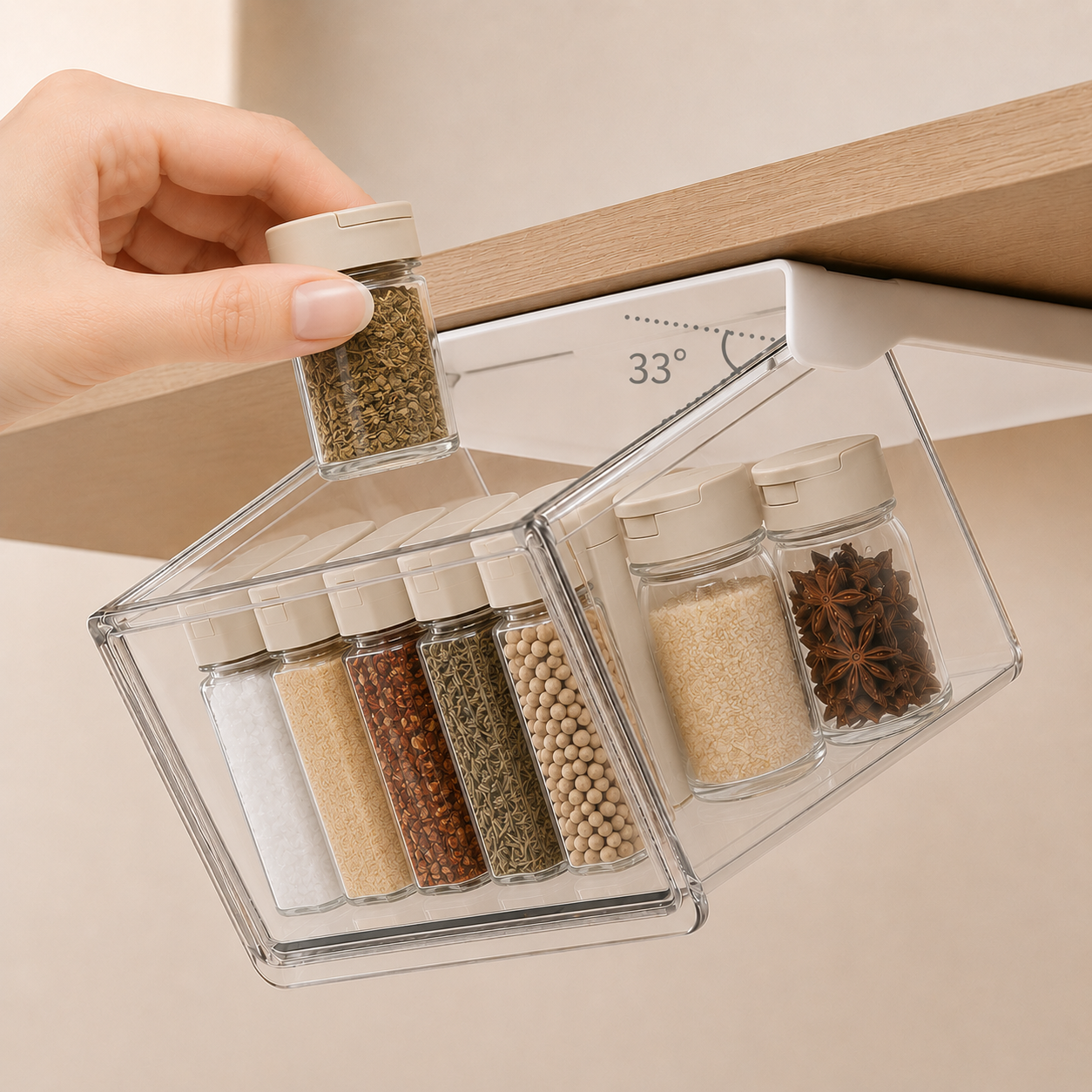Under-Shelf Kitchen Drawer