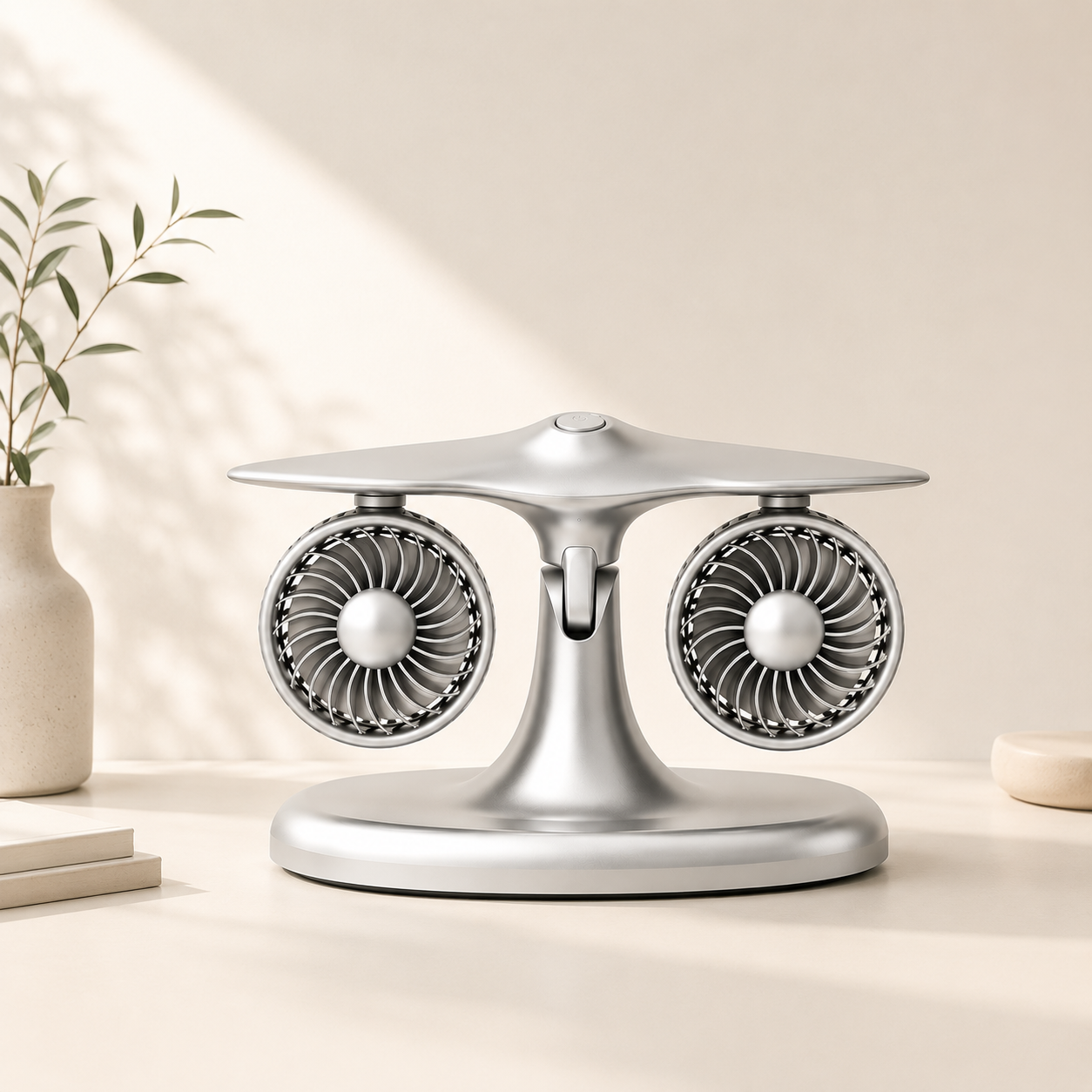 DualHead Desktop Fan