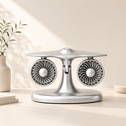 DualHead Desktop Fan