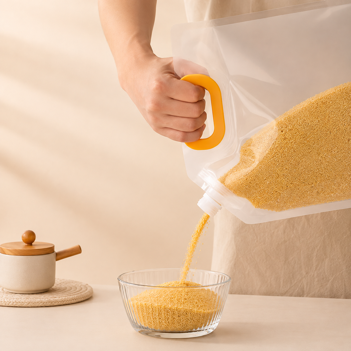 Pour & Store Food Storage Bag