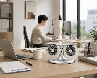 DualHead Desktop Fan