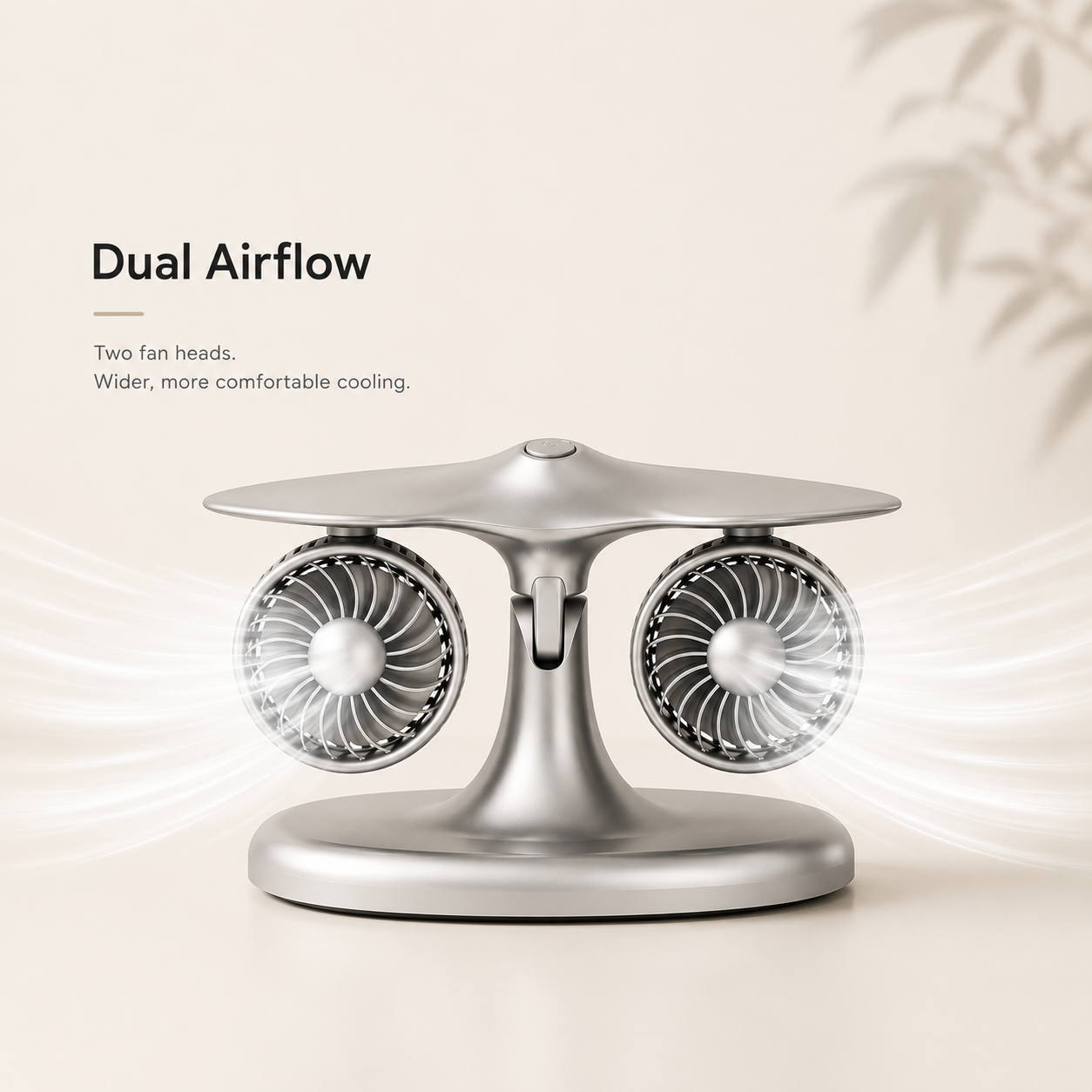DualHead Desktop Fan
