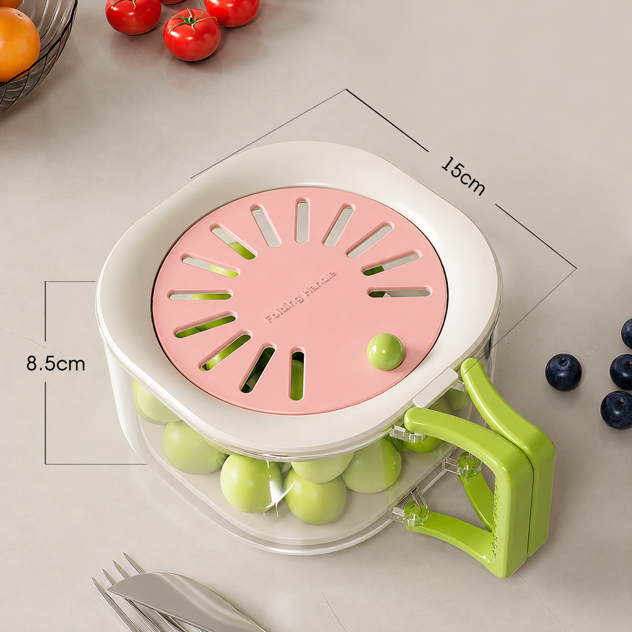 2-in-1 Drain & Fruit Basket